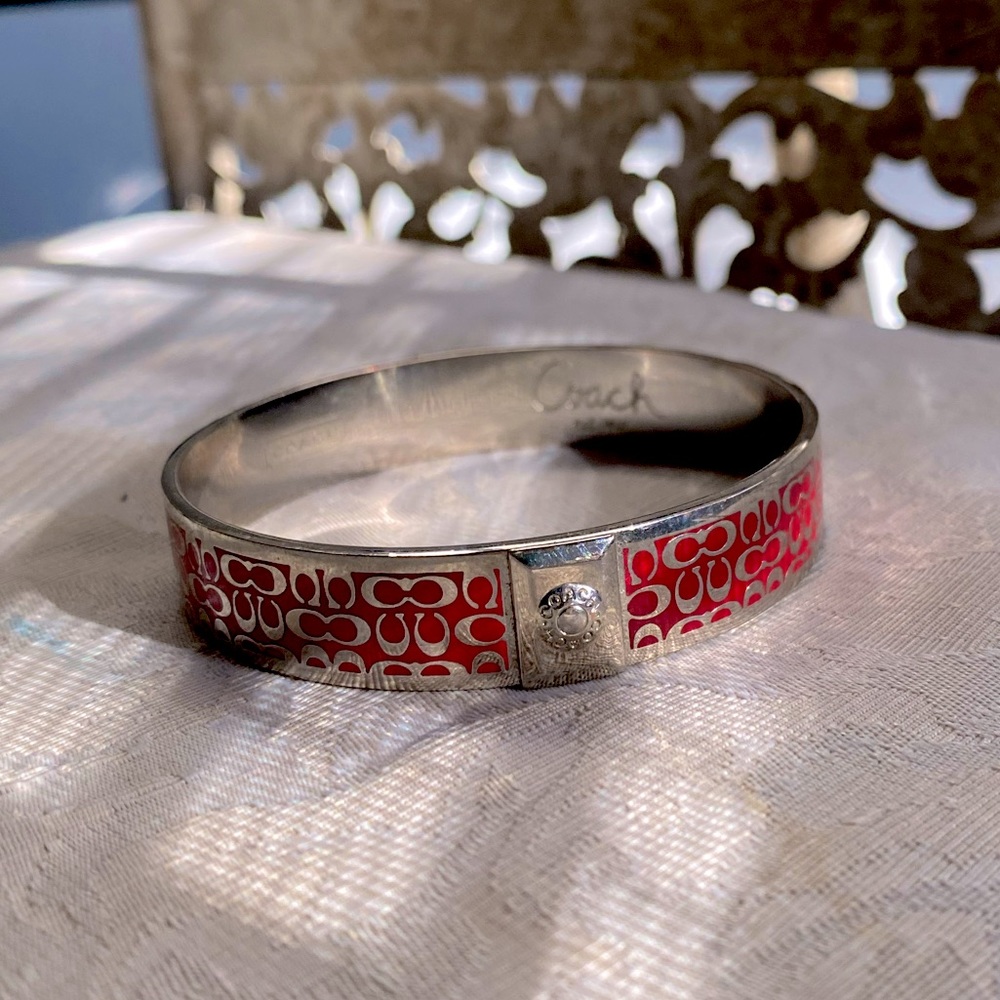 Woman’s Vintage Coach Bangle Bracelet